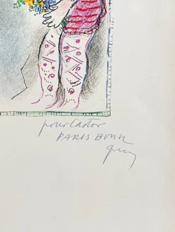 Pamono Marc Chagall, Le Cheval Vert, 1973, Lithograph><noscript><img width=