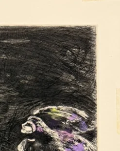 Pamono Marc Chagall, L'Ivrogne et sa Femme, 1954, Etching><noscript><img width=