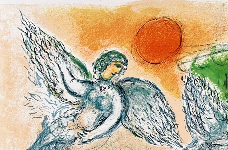 Discount Pamono Marc Chagall, L'Odyssée, Planche XIX, 1974, Lithograph