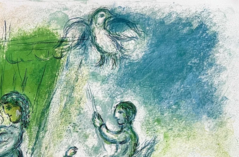 Discount Pamono Marc Chagall, L'Odyssée, Planche XIX, 1974, Lithograph