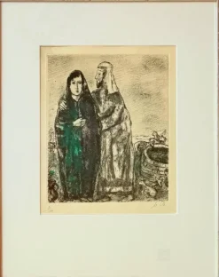 Discount Pamono Marc Chagall, Meeting of Jacob and Rachel at the Well, 1952, Lithograph