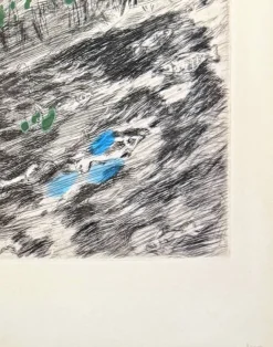 Clearance Pamono Marc Chagall, The Heron, 1954, Etching