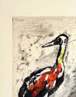 Clearance Pamono Marc Chagall, The Heron, 1954, Etching
