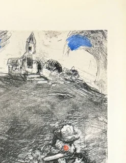 Pamono Marc Chagall, The Miller, His Son, and the Donkey, 1954, Etching><noscript><img width=