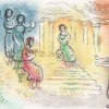 Best Pamono Marc Chagall, Ulysses Before Alcinous from Odyssey, 1989, Lithograph