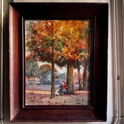Pamono Marcel Guérin, Cours Saint-Pierre in Nantes, Watercolor on Paper, Framed> Work On Paper