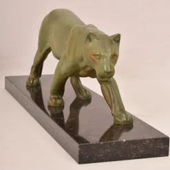 Pamono Marcel Leducq, Art Deco Panther, Antimony><noscript><img width=