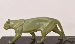 Pamono Marcel Leducq, Art Deco Panther, Antimony><noscript><img width=
