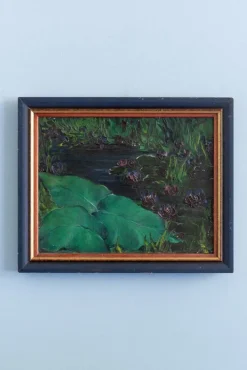 Pamono Marcel Pottier, Waterlilies, Oil Painting on Canvas, Early 20th Century> Impressionist