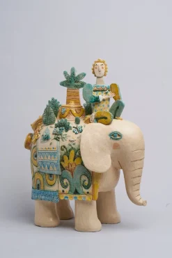 Clearance Pamono Marco Polo Ceramic by Michele Fabbricatore