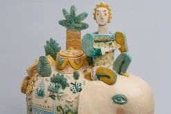 Clearance Pamono Marco Polo Ceramic by Michele Fabbricatore