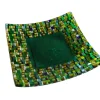 Online Pamono Marea Q25 Murano Glass Plate by Stefano Birello for VéVé Glass