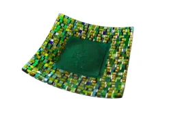 Online Pamono Marea Q25 Murano Glass Plate by Stefano Birello for VéVé Glass
