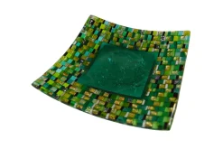 Pamono Marea Q20 Murano Glass Plate by Stefano Birello for VéVé Glass> Decorative Plates