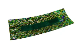 Pamono Marea R50 Murano Glass Plate by Stefano Birello for VéVé Glass> Decorative Plates
