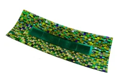 Pamono Marea R50 Murano Glass Plate by Stefano Birello for VéVé Glass> Decorative Plates