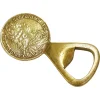 Discount Pamono Maria Theresia Coin Bottle Opener in Brass attributed to Carl Auböck, Austria, 1950s