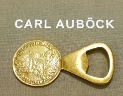 Discount Pamono Maria Theresia Coin Bottle Opener in Brass attributed to Carl Auböck, Austria, 1950s