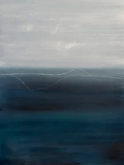 Online Pamono Marilina Marchica, Blue Landscape, Oil Paint on Canvas, Oil on Canvas