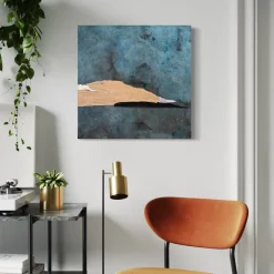 Pamono Marilina Marchica, Landscape, Oil on Cotton Canvas> Minimalist