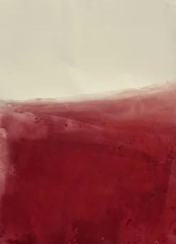 Pamono Marilina Marchica, Red Landscape, 2025, Drawing on Paper> Minimalist