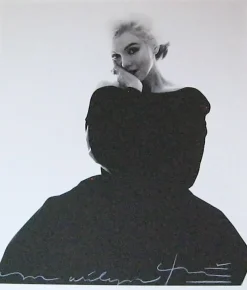 Clearance Pamono Marilyn in the black dress looking at you 2007