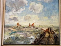 Best Pamono Marine Landscape, 1936, Oil on Canvas