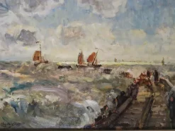 Best Pamono Marine Landscape, 1936, Oil on Canvas
