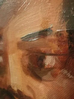 Pamono Mario Vergani, Portrait of a Gypsy, 1970s, Oil on Canvas
