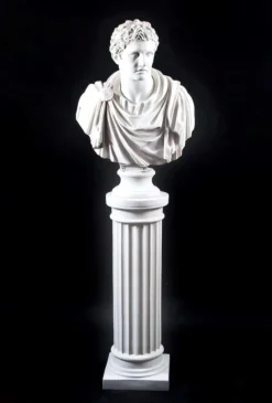 Sale Pamono Mark Antony Bust Sculpture, 20th Century