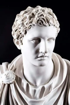 Sale Pamono Mark Antony Bust Sculpture, 20th Century