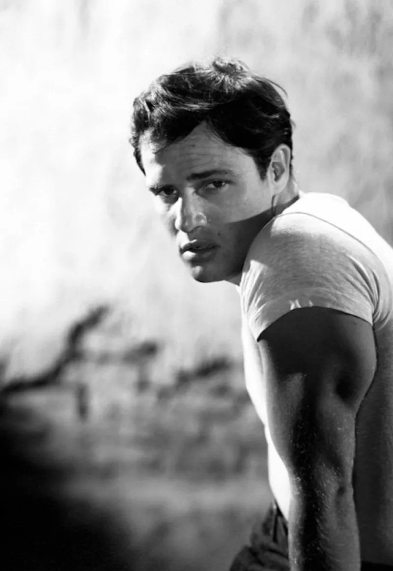 Hot Pamono Marlon Brando Archival Pigment Print Framed in Black
