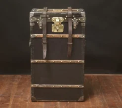Pamono Marmotte Black Trunk from Louis Vuitton> Trunks Crates & Baskets