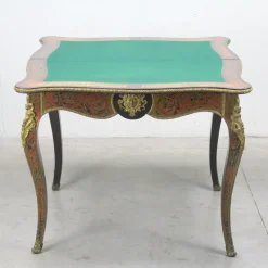 Sale Pamono Marquetry Game Table