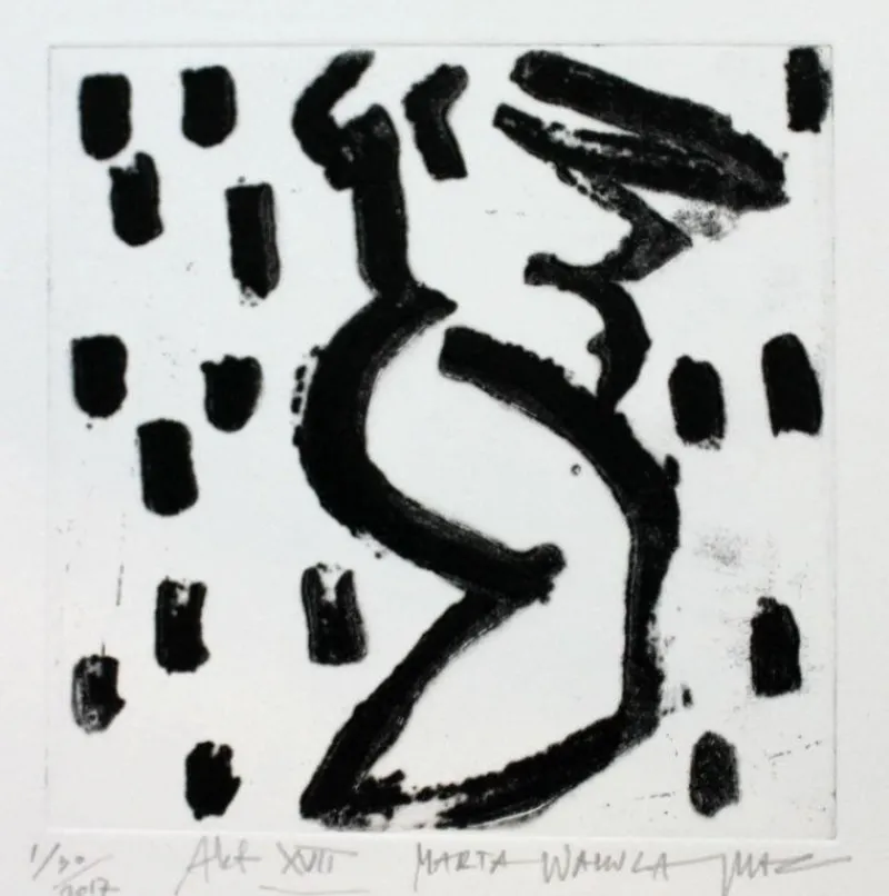 Pamono Marta Wakula, Nude XVII, 2017> Abstraction