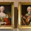 New Pamono Martin Van Meytens, Portraits of Maria Theresa of Habsburg & Francis I of Lorraine, 1740, Oil on Canvases, Framed, Set of 2