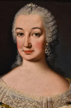 New Pamono Martin Van Meytens, Portraits of Maria Theresa of Habsburg & Francis I of Lorraine, 1740, Oil on Canvases, Framed, Set of 2