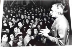 Sale Pamono Mary Scheler, Vittorio De Sica, Photograph, 1956
