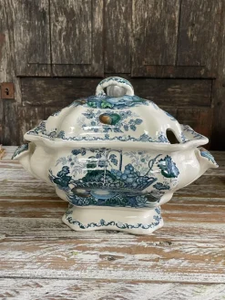 Pamono Masons Fruit Basket Tureen, 1970s
