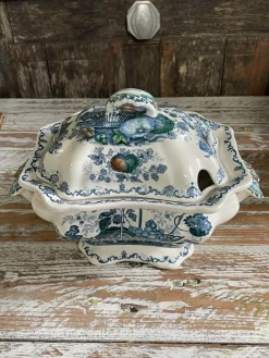Pamono Masons Fruit Basket Tureen, 1970s