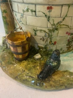 Pamono Massier Delphin Ceramic Well from Vallauris><noscript><img width=