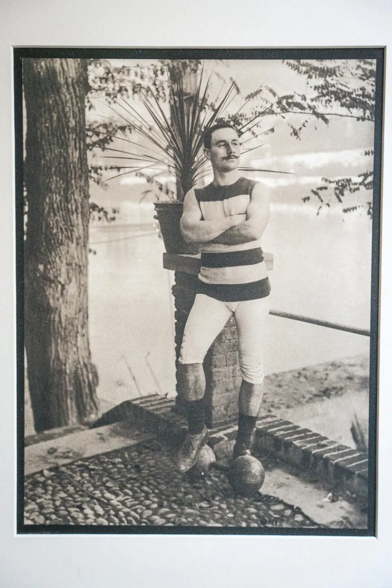 Pamono Massimo Badolato, A. G. Vaudano in a Swimmer's Uniform, One of the Founders of Rari Nantes Torino, 2024, Photograph> Photography