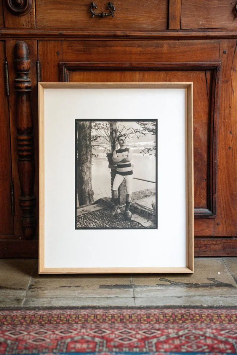 Pamono Massimo Badolato, A. G. Vaudano in a Swimmer's Uniform, One of the Founders of Rari Nantes Torino, 2024, Photograph> Photography