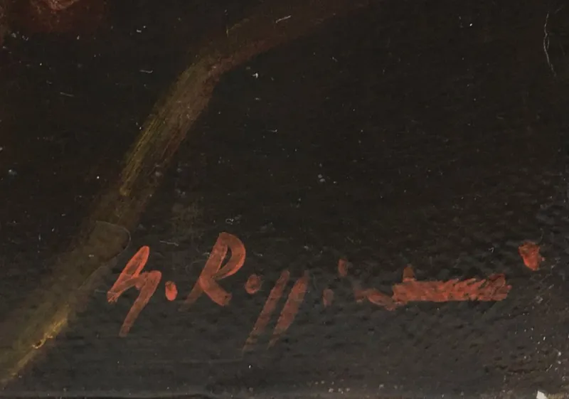 Pamono Massimo Reggiani, Italian Still Life, 2007, Oil on Canvas, Framed> Old Masters
