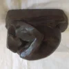 Pamono Masson, Crouching Woman Sculpture, 2000s, Bronze> Sculpture