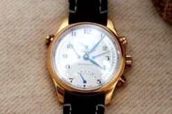 New Pamono Master Collection Gold Wristwatch from Longines