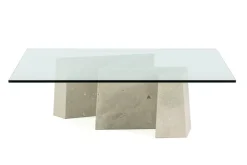 Best Pamono Maule Coffee Table in Campaspero Stone by Joaquín Moll