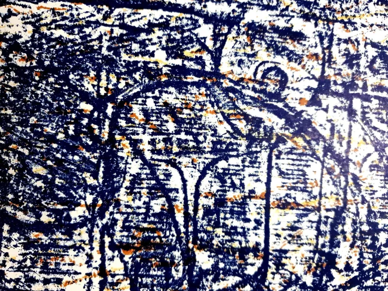 Pamono Max Ernst - Abstract Birds - Original Lithograph 1962> Abstraction