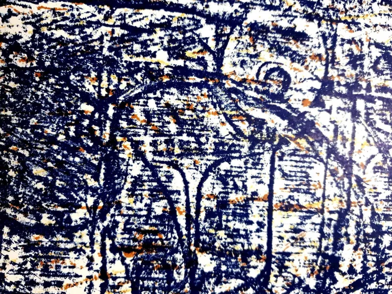 Pamono Max Ernst - Abstract Birds - Original Lithograph 1962> Abstraction