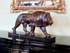 Pamono Max Le Verrier, Art Deco Style Lion, 2022, Bronze> Art Deco